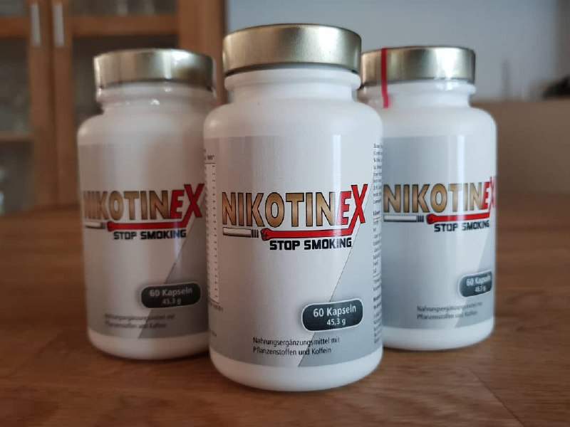 NikotineX Stop Smoking Kapseln – Raucherentwöhnung